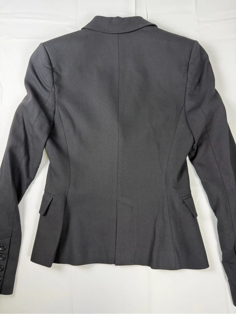 Flavio Castellani Classic Black Italian Tailored Women's Blazer - Slim Fit